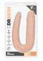 Dr. Skin Silver Collection Dr. Double Dual Penetrating Dildo 18in - Vanilla